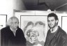 VERNISSAGE EN COMPAGNIE DE LEO FERRE - 1988.jpg - 